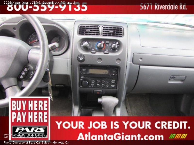 Super Black / Charcoal 2003 Nissan Xterra SE V6
