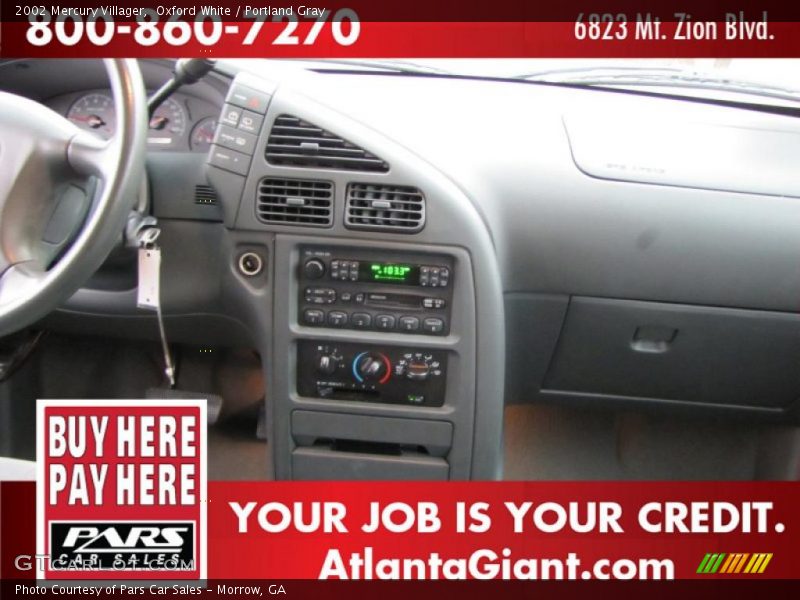 Oxford White / Portland Gray 2002 Mercury Villager