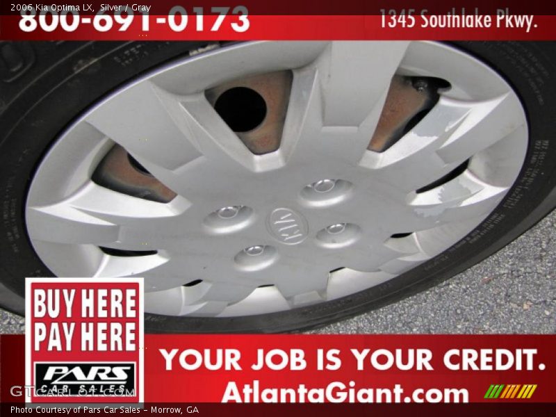 Silver / Gray 2006 Kia Optima LX