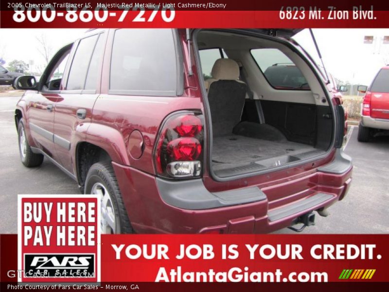 Majestic Red Metallic / Light Cashmere/Ebony 2005 Chevrolet TrailBlazer LS