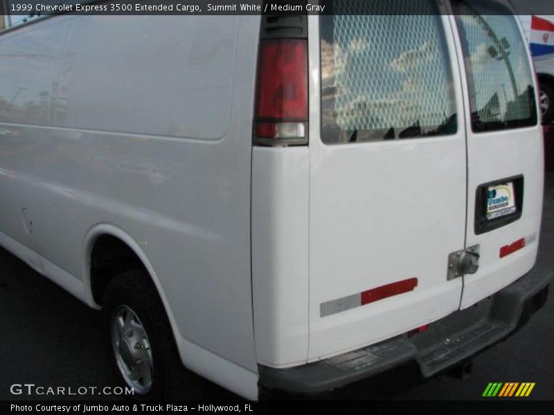 Summit White / Medium Gray 1999 Chevrolet Express 3500 Extended Cargo