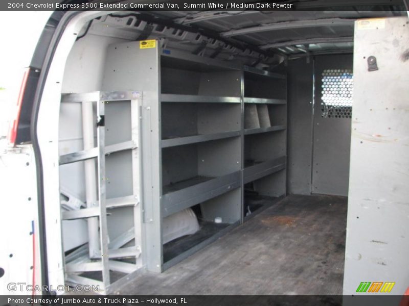 Summit White / Medium Dark Pewter 2004 Chevrolet Express 3500 Extended Commercial Van