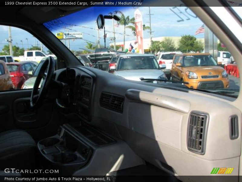 Summit White / Medium Gray 1999 Chevrolet Express 3500 Extended Cargo