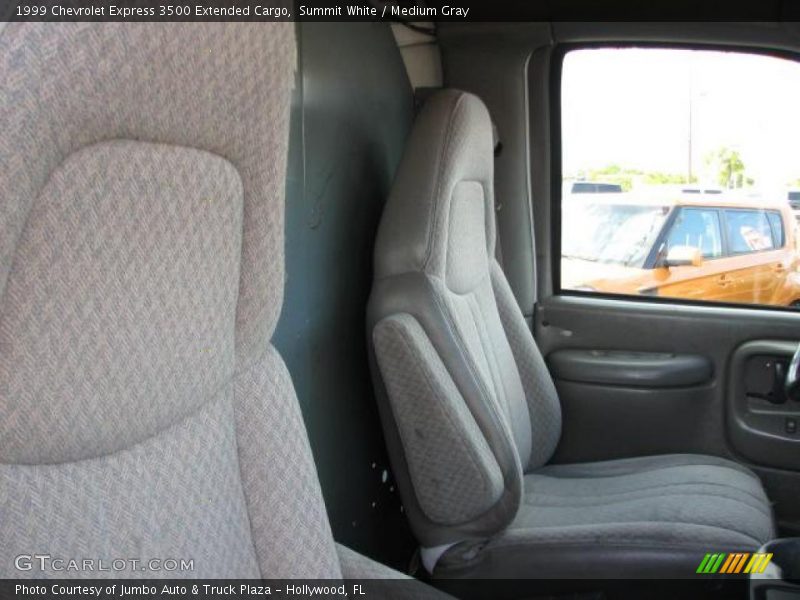 Summit White / Medium Gray 1999 Chevrolet Express 3500 Extended Cargo