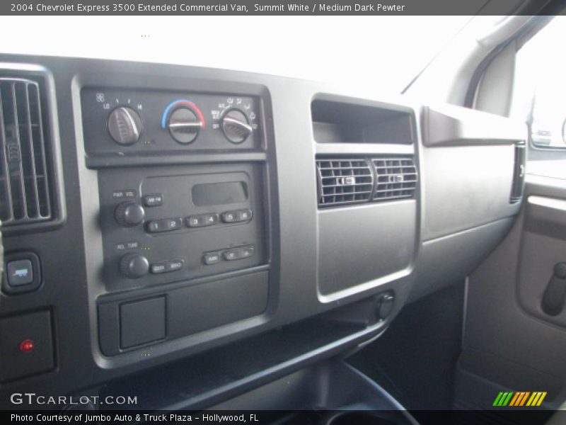 Summit White / Medium Dark Pewter 2004 Chevrolet Express 3500 Extended Commercial Van