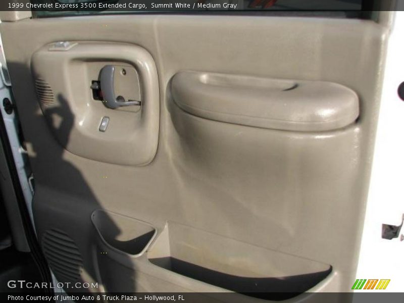 Summit White / Medium Gray 1999 Chevrolet Express 3500 Extended Cargo