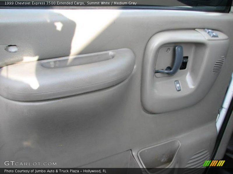Summit White / Medium Gray 1999 Chevrolet Express 3500 Extended Cargo