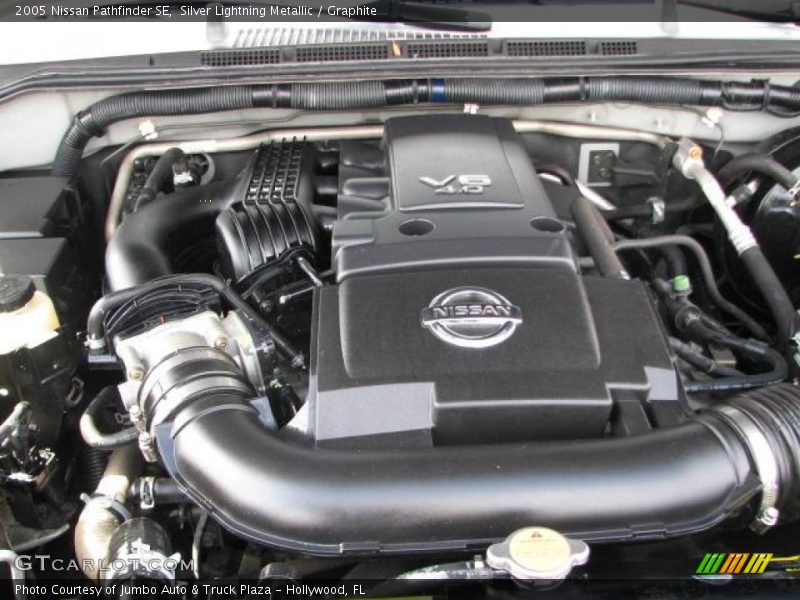 Silver Lightning Metallic / Graphite 2005 Nissan Pathfinder SE