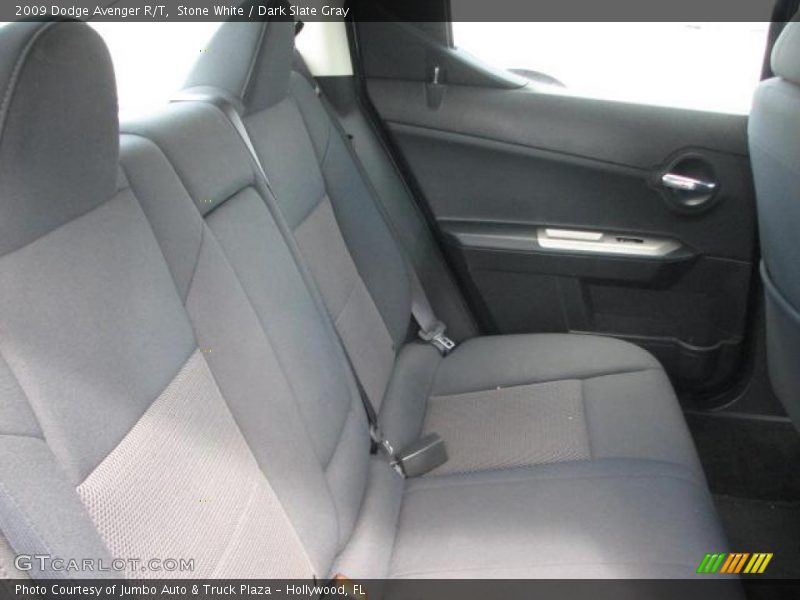 Stone White / Dark Slate Gray 2009 Dodge Avenger R/T