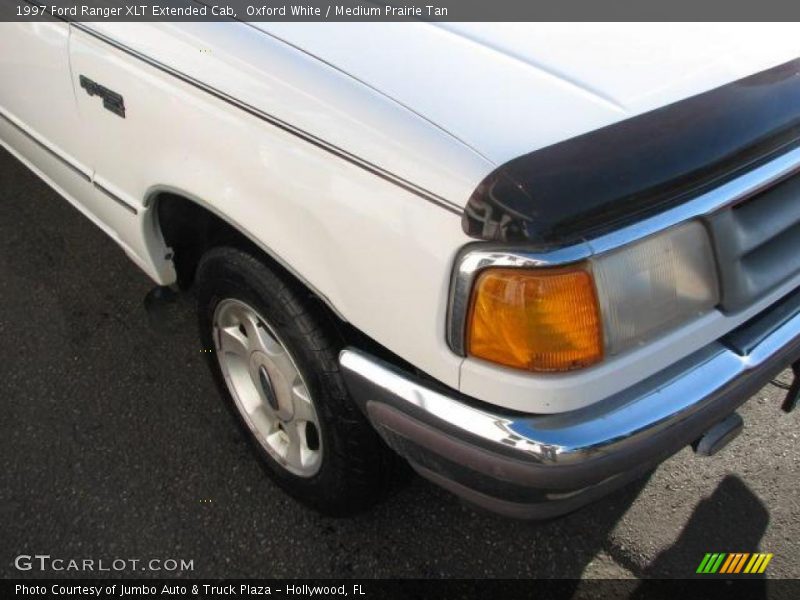 Oxford White / Medium Prairie Tan 1997 Ford Ranger XLT Extended Cab