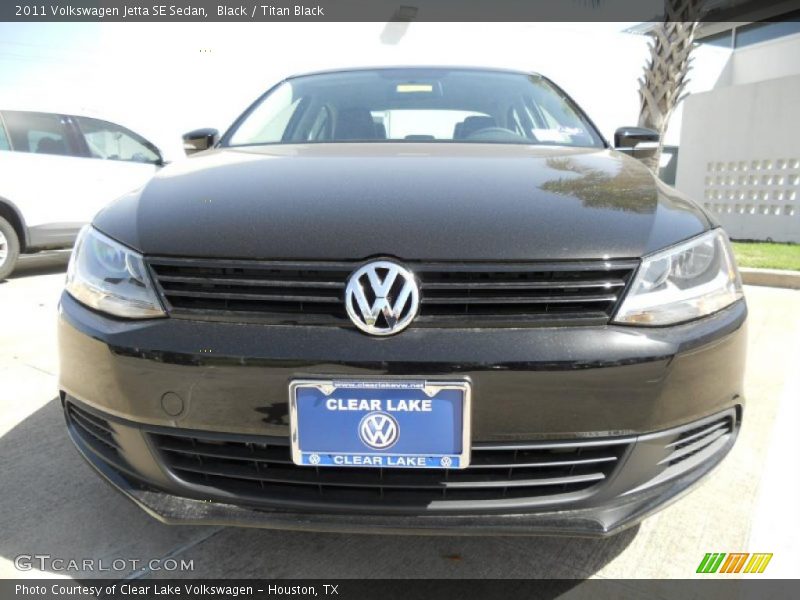 Black / Titan Black 2011 Volkswagen Jetta SE Sedan