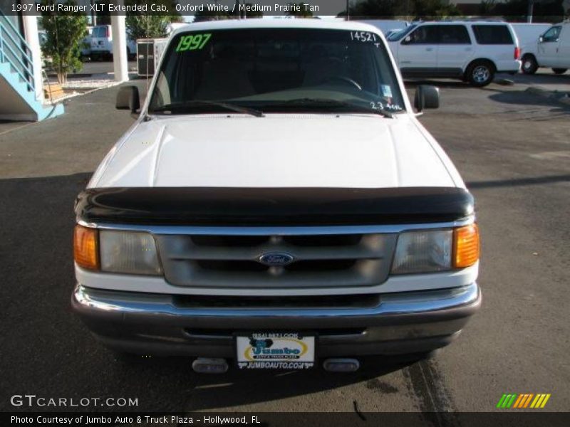 Oxford White / Medium Prairie Tan 1997 Ford Ranger XLT Extended Cab
