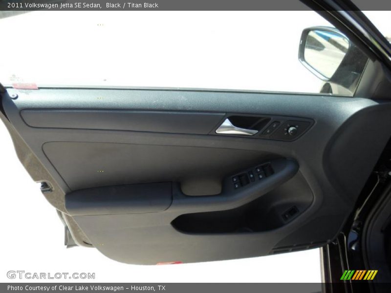 Black / Titan Black 2011 Volkswagen Jetta SE Sedan