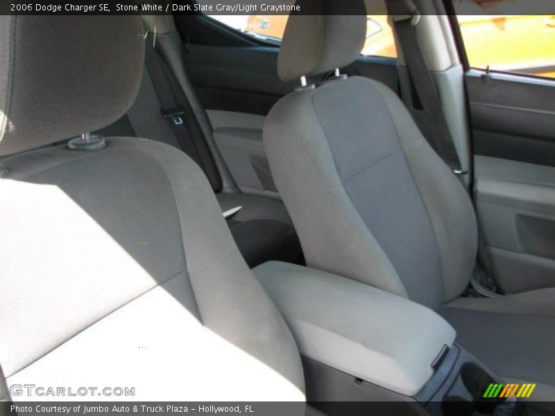 Stone White / Dark Slate Gray/Light Graystone 2006 Dodge Charger SE