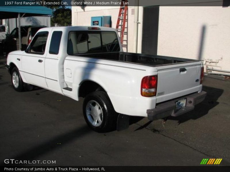 Oxford White / Medium Prairie Tan 1997 Ford Ranger XLT Extended Cab