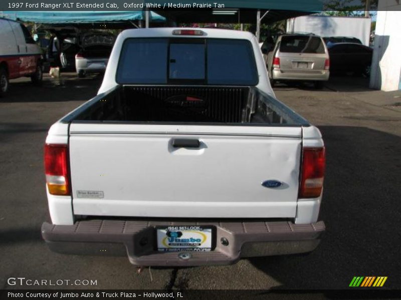 Oxford White / Medium Prairie Tan 1997 Ford Ranger XLT Extended Cab