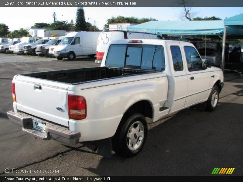 Oxford White / Medium Prairie Tan 1997 Ford Ranger XLT Extended Cab