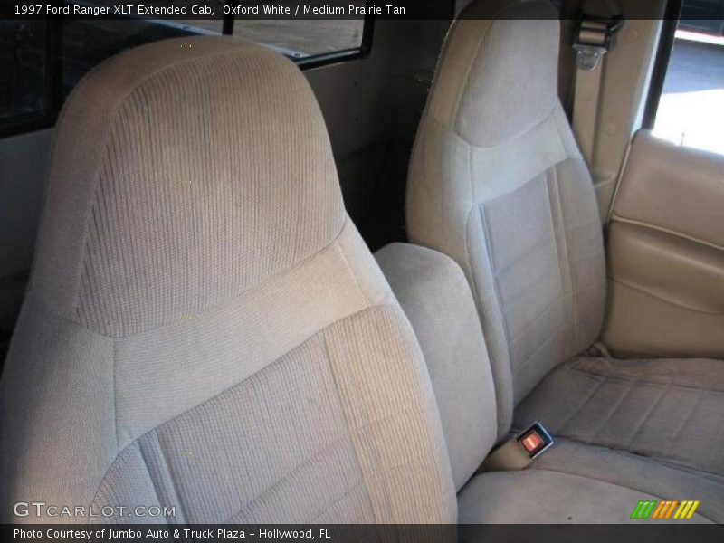 Oxford White / Medium Prairie Tan 1997 Ford Ranger XLT Extended Cab