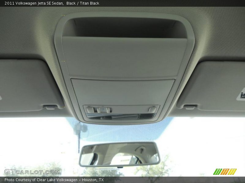 Black / Titan Black 2011 Volkswagen Jetta SE Sedan