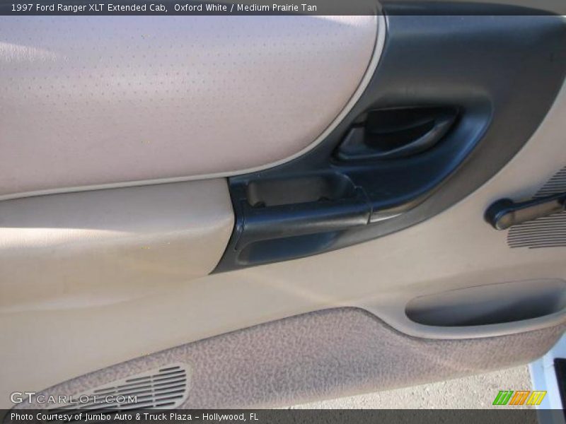 Oxford White / Medium Prairie Tan 1997 Ford Ranger XLT Extended Cab