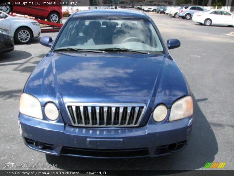 Imperial Blue / Gray 2003 Kia Optima LX
