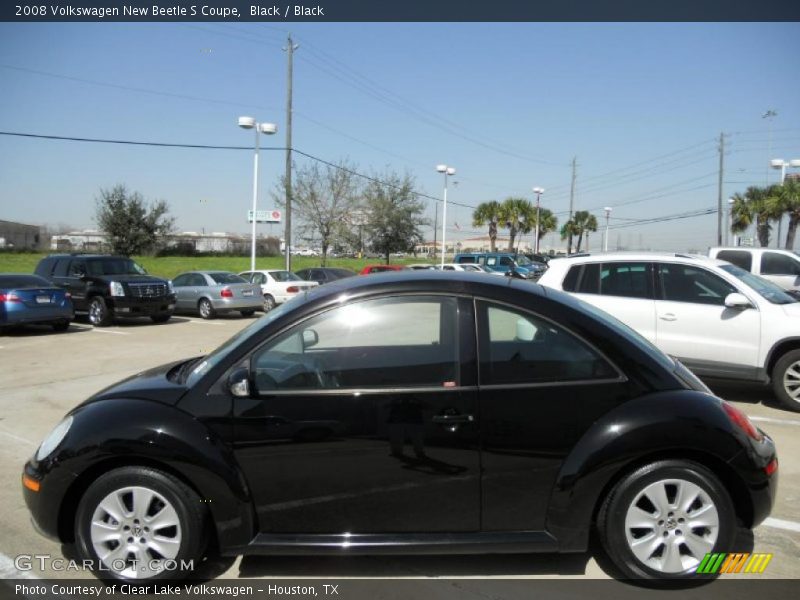 Black / Black 2008 Volkswagen New Beetle S Coupe