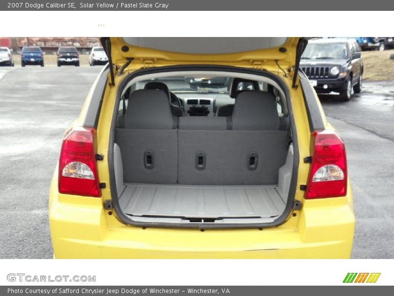 Solar Yellow / Pastel Slate Gray 2007 Dodge Caliber SE
