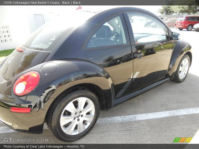Black / Black 2008 Volkswagen New Beetle S Coupe