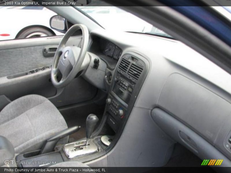 Imperial Blue / Gray 2003 Kia Optima LX