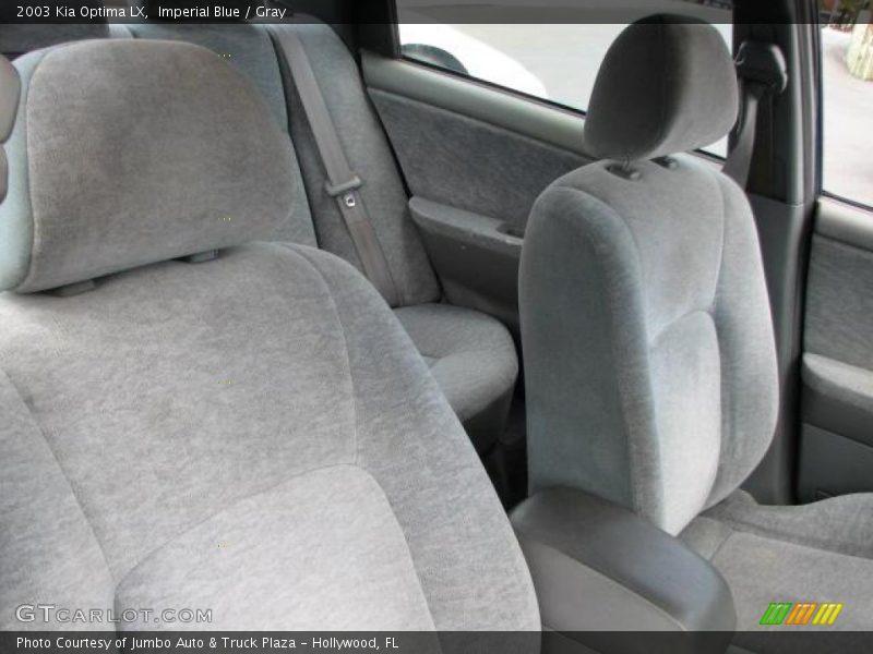 Imperial Blue / Gray 2003 Kia Optima LX