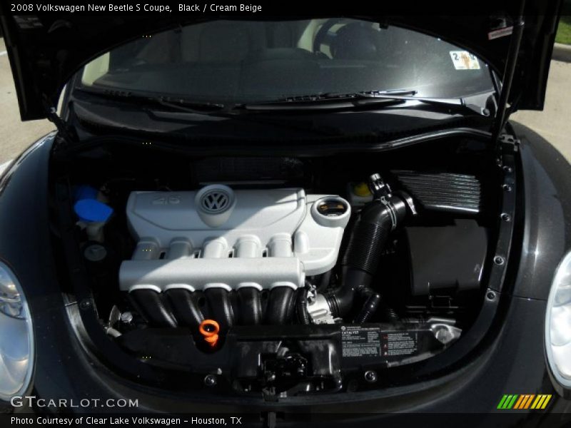  2008 New Beetle S Coupe Engine - 2.5L DOHC 20V 5 Cylinder