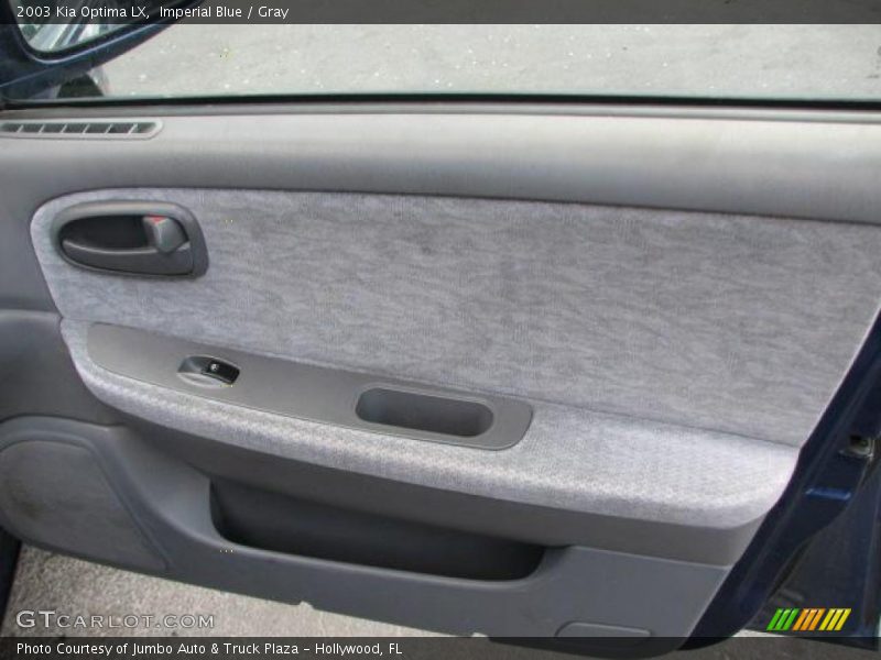 Imperial Blue / Gray 2003 Kia Optima LX