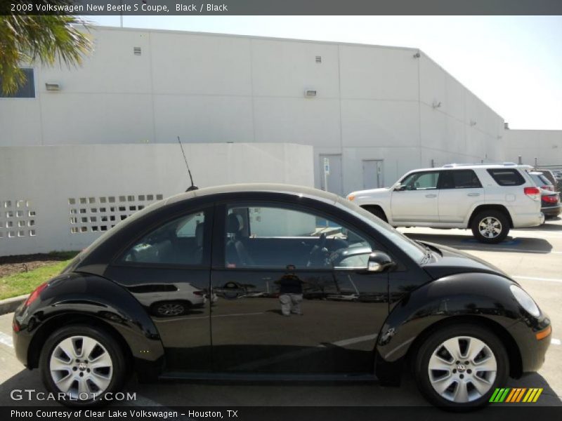 Black / Black 2008 Volkswagen New Beetle S Coupe