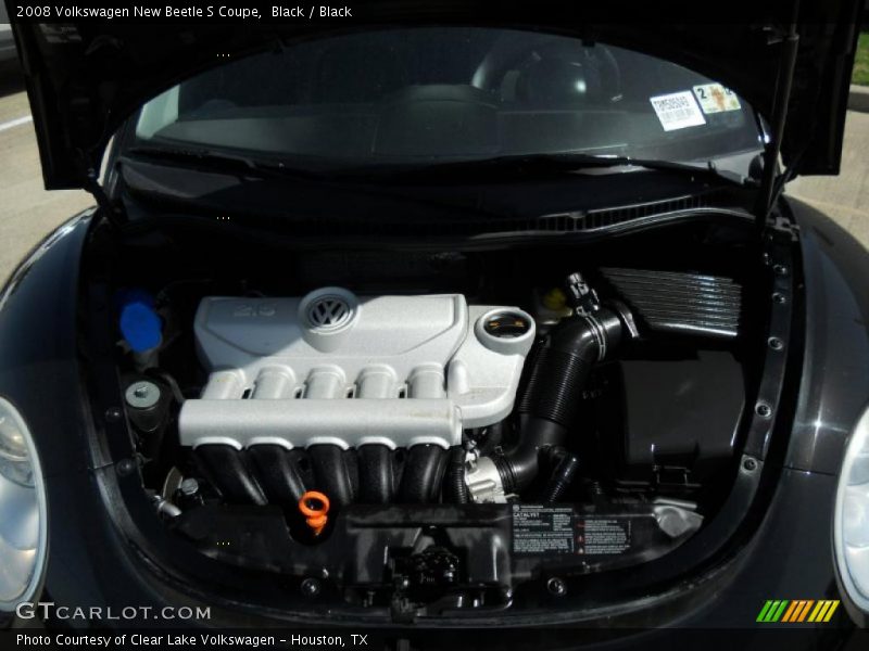 Black / Black 2008 Volkswagen New Beetle S Coupe