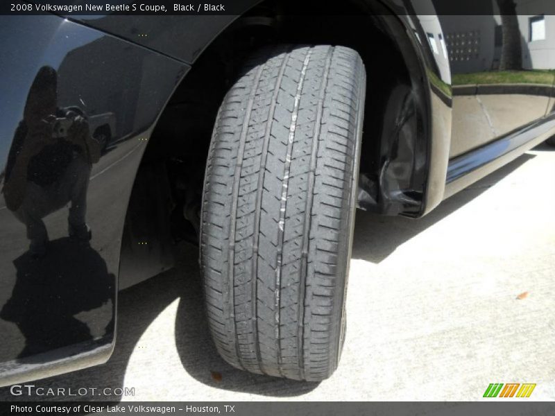 Black / Black 2008 Volkswagen New Beetle S Coupe