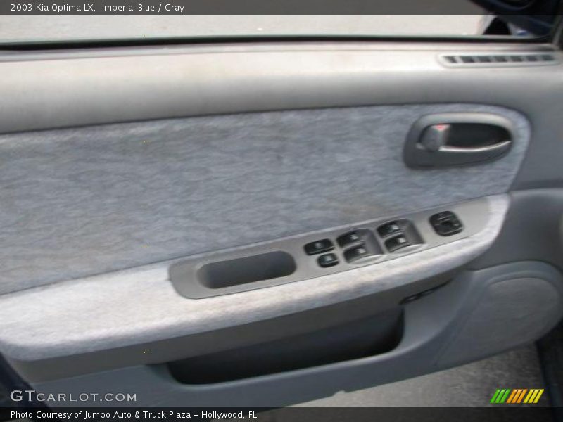 Imperial Blue / Gray 2003 Kia Optima LX
