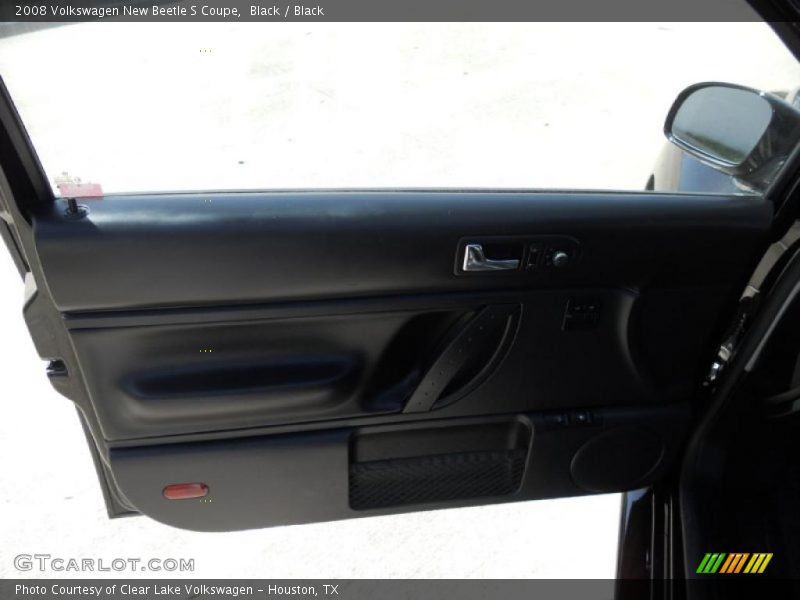 Black / Black 2008 Volkswagen New Beetle S Coupe