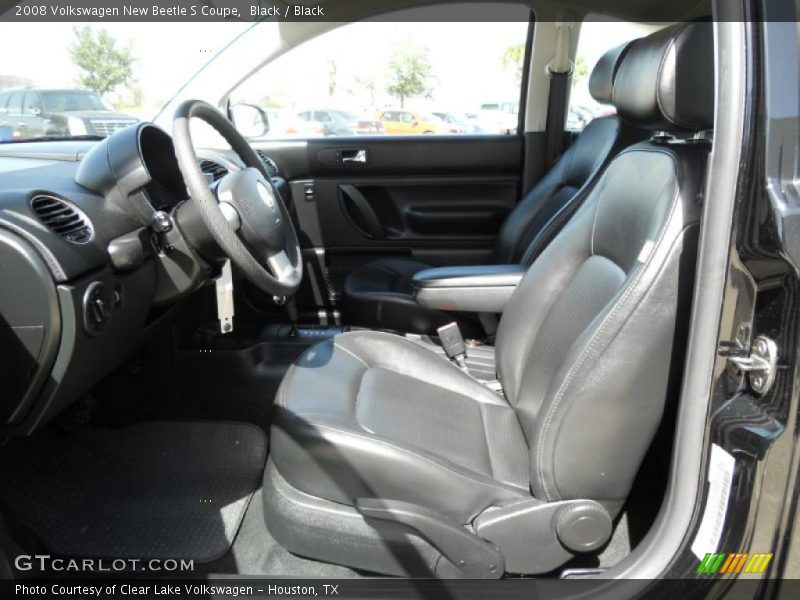 Black / Black 2008 Volkswagen New Beetle S Coupe