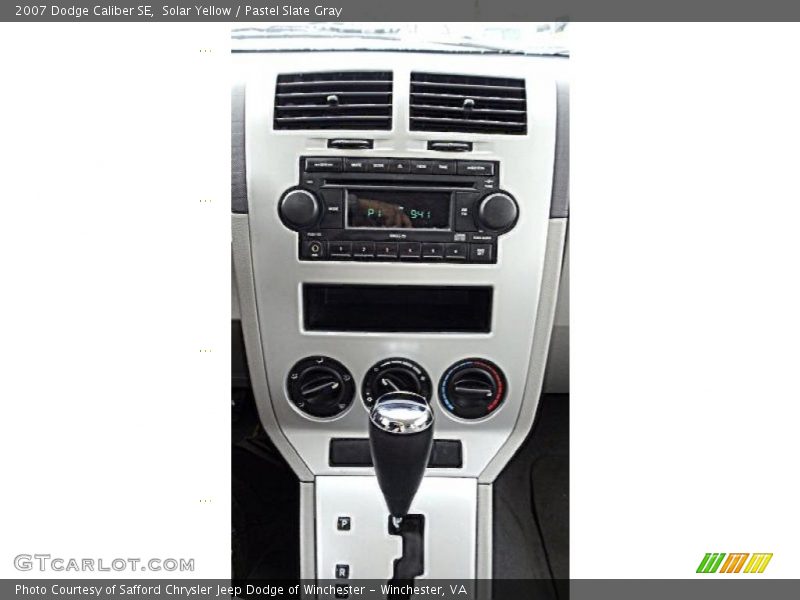 Solar Yellow / Pastel Slate Gray 2007 Dodge Caliber SE