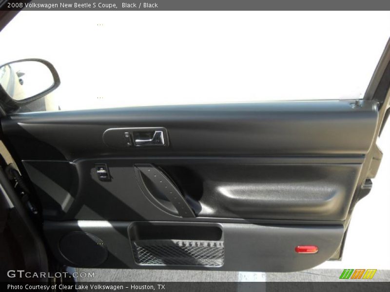 Black / Black 2008 Volkswagen New Beetle S Coupe