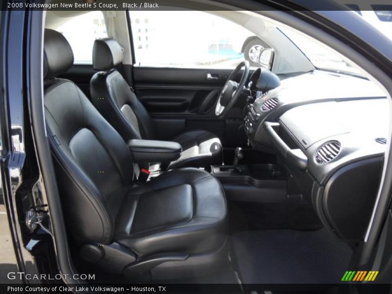 Black / Black 2008 Volkswagen New Beetle S Coupe