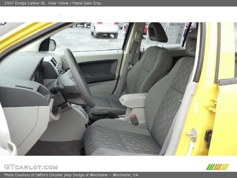 Solar Yellow / Pastel Slate Gray 2007 Dodge Caliber SE