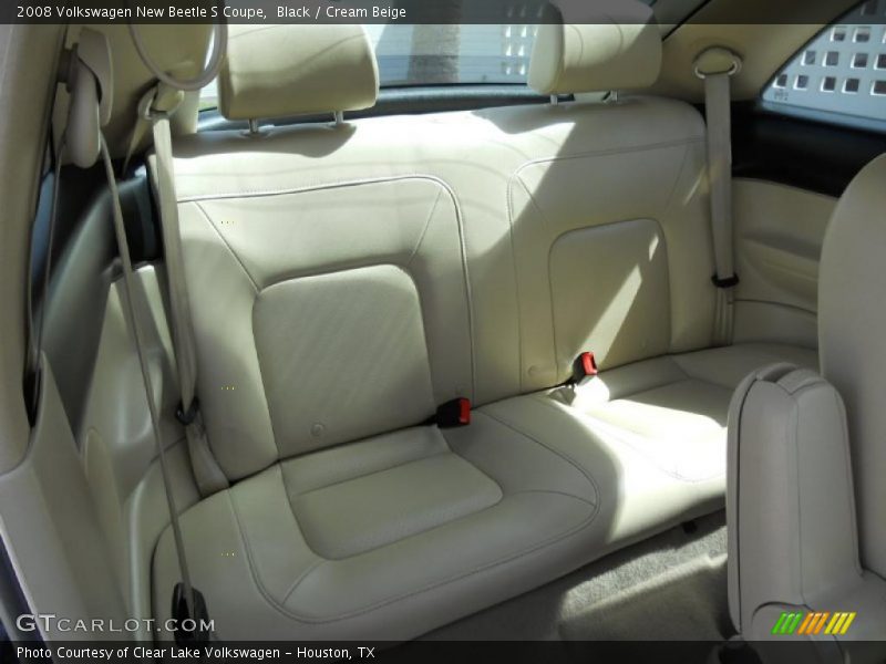  2008 New Beetle S Coupe Cream Beige Interior