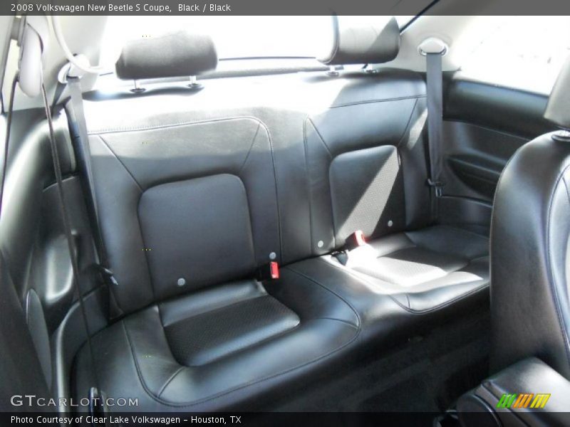 Black / Black 2008 Volkswagen New Beetle S Coupe