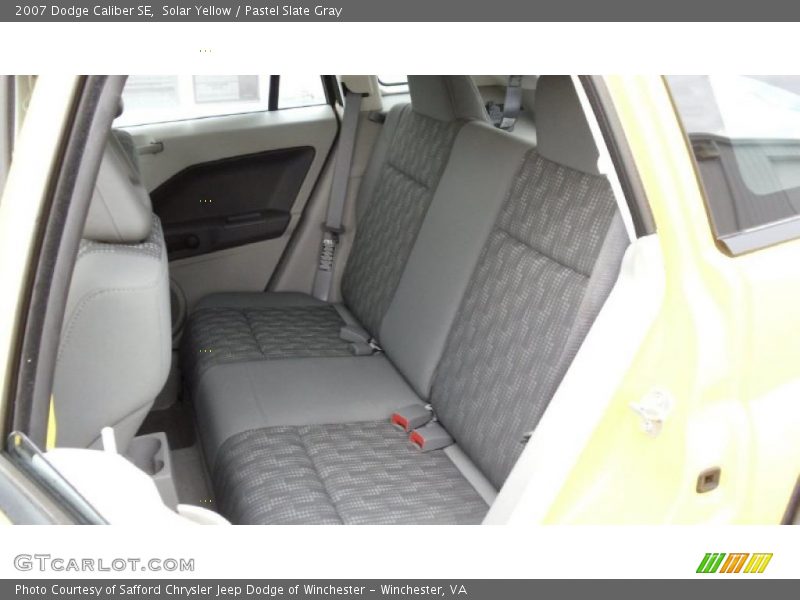Solar Yellow / Pastel Slate Gray 2007 Dodge Caliber SE