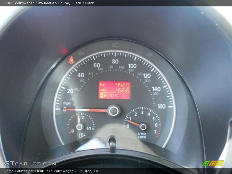 Black / Black 2008 Volkswagen New Beetle S Coupe