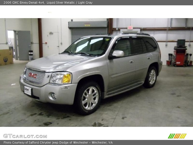 Liquid Silver Metallic / Light Gray 2006 GMC Envoy Denali 4x4