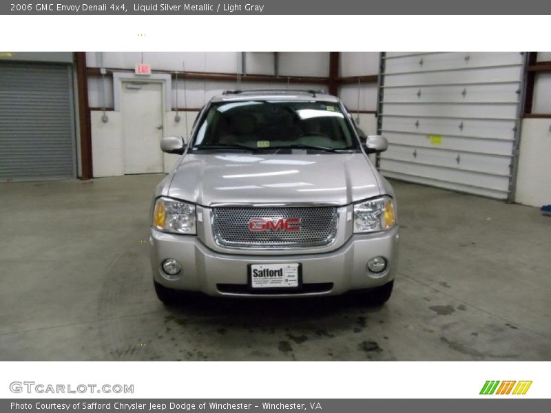 Liquid Silver Metallic / Light Gray 2006 GMC Envoy Denali 4x4