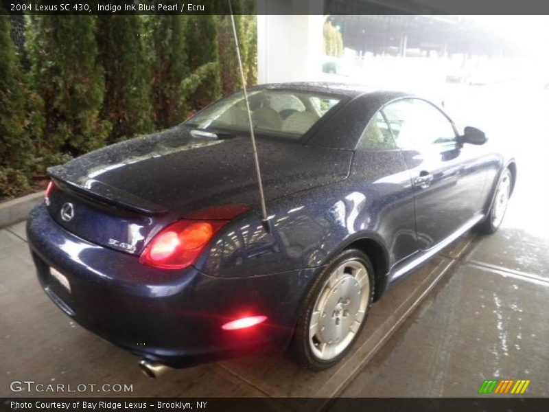 Indigo Ink Blue Pearl / Ecru 2004 Lexus SC 430