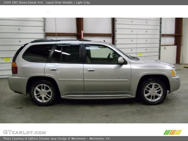 Liquid Silver Metallic / Light Gray 2006 GMC Envoy Denali 4x4
